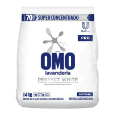 DETERGENTE EM PÓ OMO PERFECT WHITE 4KG 