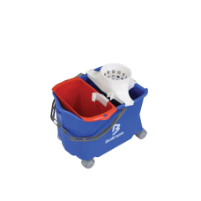 BALDE COM ESPREMEDOR DOBLO 20LT STANDARD AZUL