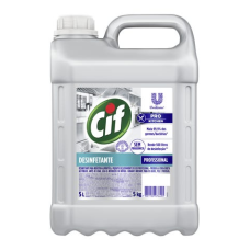 DESINFETANTE CONCENTRADO SEM PERFUME CIF 5 LTS 