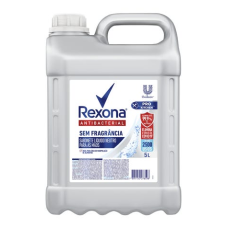 SABONETE LIQUIDO ANTIBACTERIAL SEM PERFUME REXONA 5 LTS 