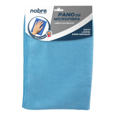 PANO MICROFIBRA 40x60 AZUL NOBRE PCT C/02 UNDS