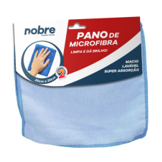 PANO MICROFIBRA 30x30 AZUL NOBRE PCT C/02 UNDS