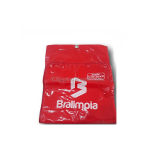 BOLSA DE VINIL VERMELHA BRALIMPIA
