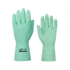 LUVA LÁTEX COM VERNIZ SILVER VERDE TAM M 
